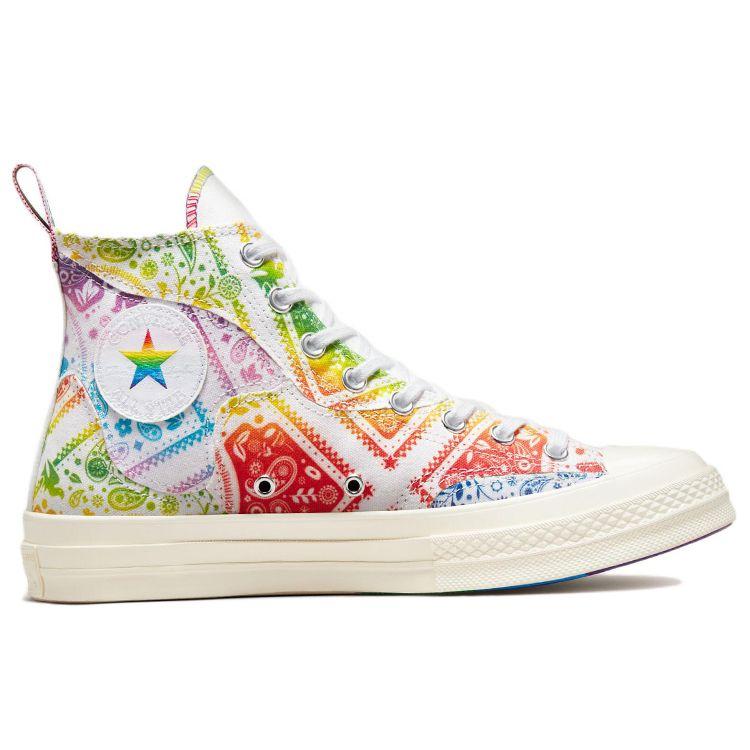 Converse Chuck 70 High Pride Unisex Sneakers White University-Red A02266C
