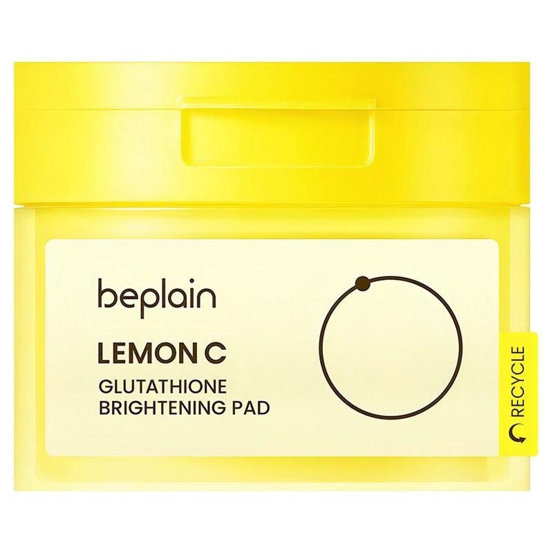 B.Plain Lemon Seed Glutathione Whitening Pad, 70 Pads Pack, 1 Pcs