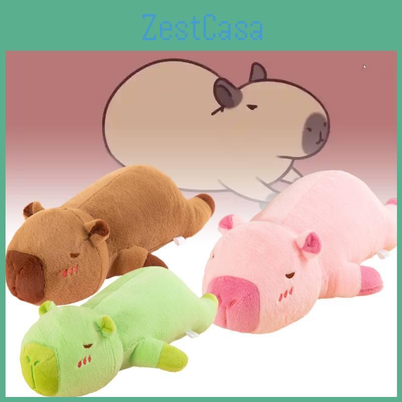Plush Toys Capybara Cartoon Animals Children Birthday Gift Fill Doll Pillow