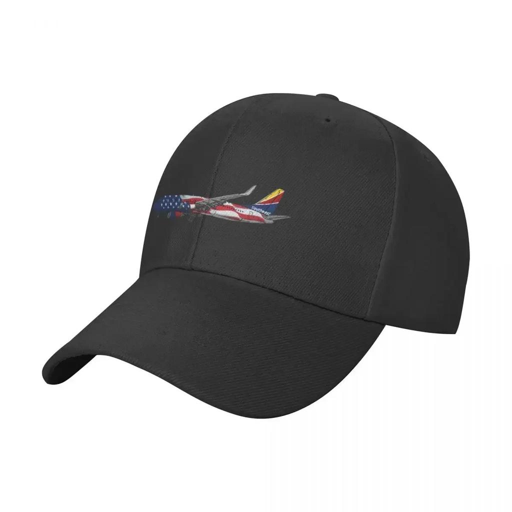 Boeing 737 Southwest Freedom One N500WR Baseball Cap Luxury Man Hat Beach Outing Women's Men's
