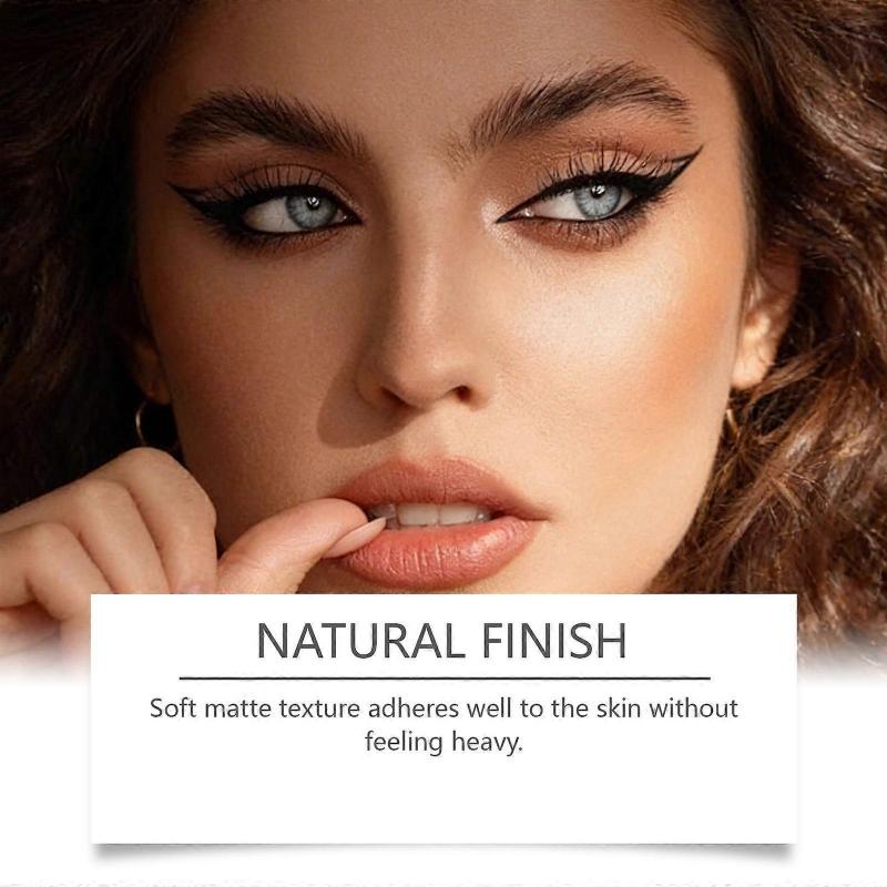 Paleta de Corretivo Gradiente Névoa Suave Cobre imperfeições faciais, marcas de acne, sardas e olheiras Paleta de corretivo e contorno