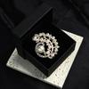 Temperament  Pearl Brooches For Women Girls  Delicate Corsage Elegant Suit Pins Clothing Accessories Gifts