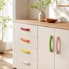Long Strip Cabinet Door Handle Ceramic Wardrobe Pull Handle Drawer Knob  Wardrobe Drawer Door
