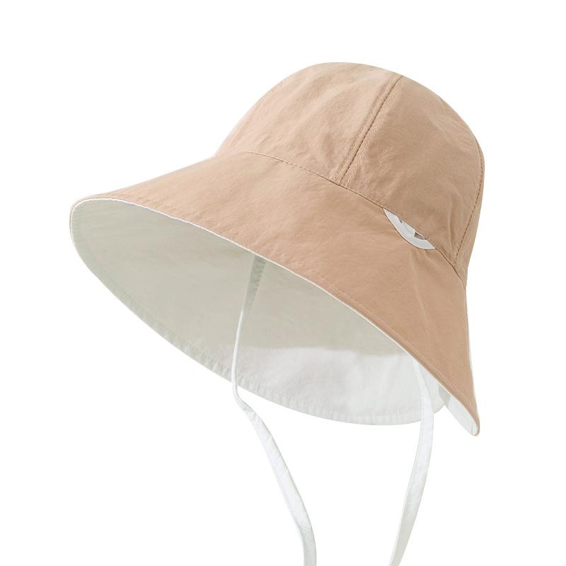 Sun Protection Hat Women Wear Light and Quick-drying Strap Bucket Hat Women Summer Sun Protection Hat Men Show Ponytail Sun Hat Women