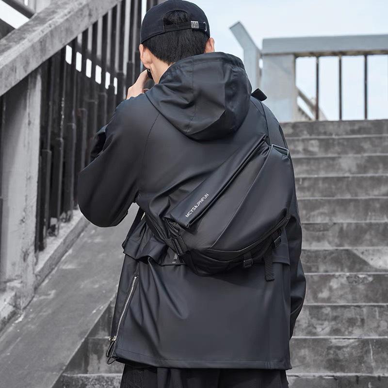 

Trendy Unisex Waterproof Multifunctional Crossbody Chest Bag for iPad