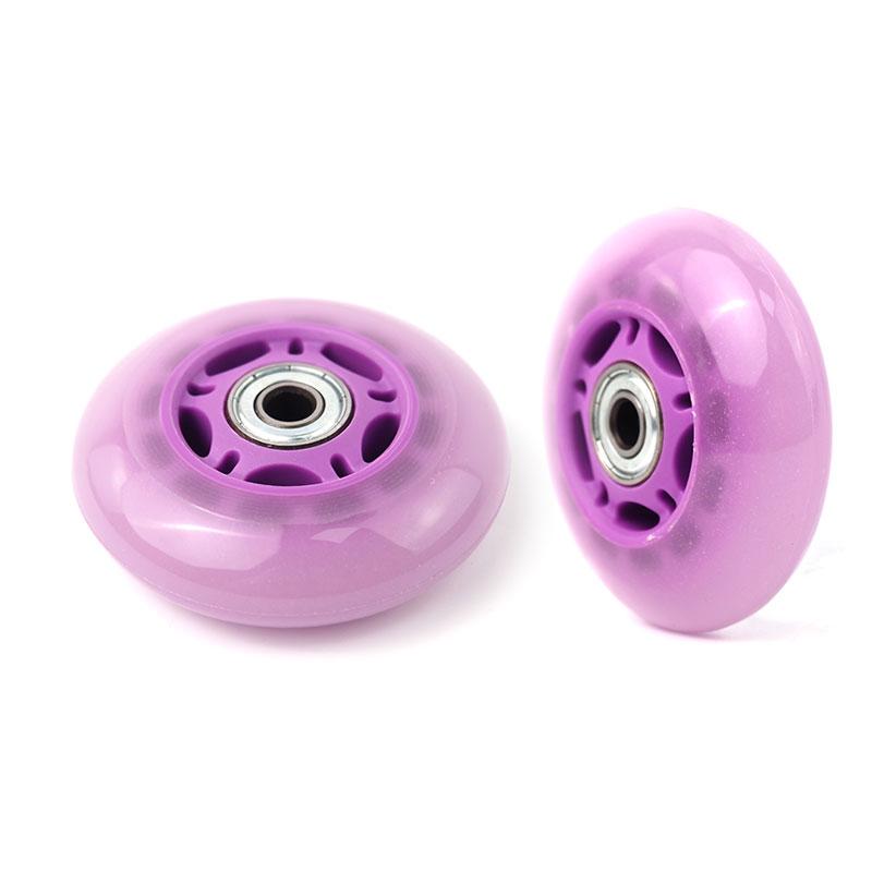 Inline Skate Wheels 72mm 76mm 80mm Pu Wheel Indoor Outdoor Roller Hockey Wheels