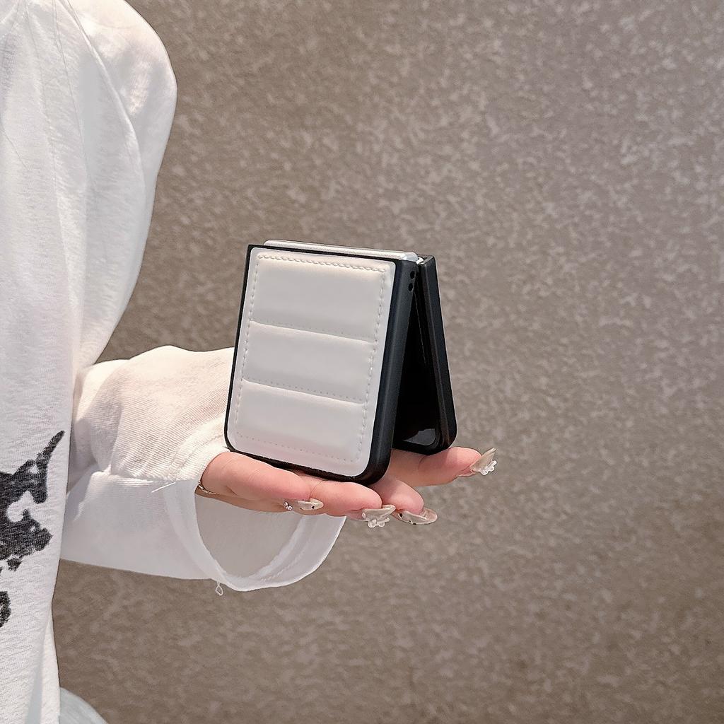 New Folding Down Jacket for Xiaomi Mixflip2 Mobile Phone Case North American Style Mix Flip Protective Cover