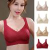 Seamless Soft Support Lace Lifting Bra Comfortable and Push-up Jelly-like Cup Bra