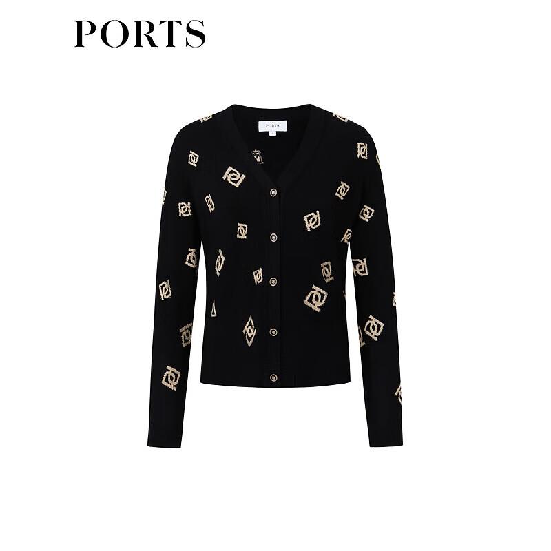 Ports Women's V-Neck Knit Cardigan LP8K008RKE024