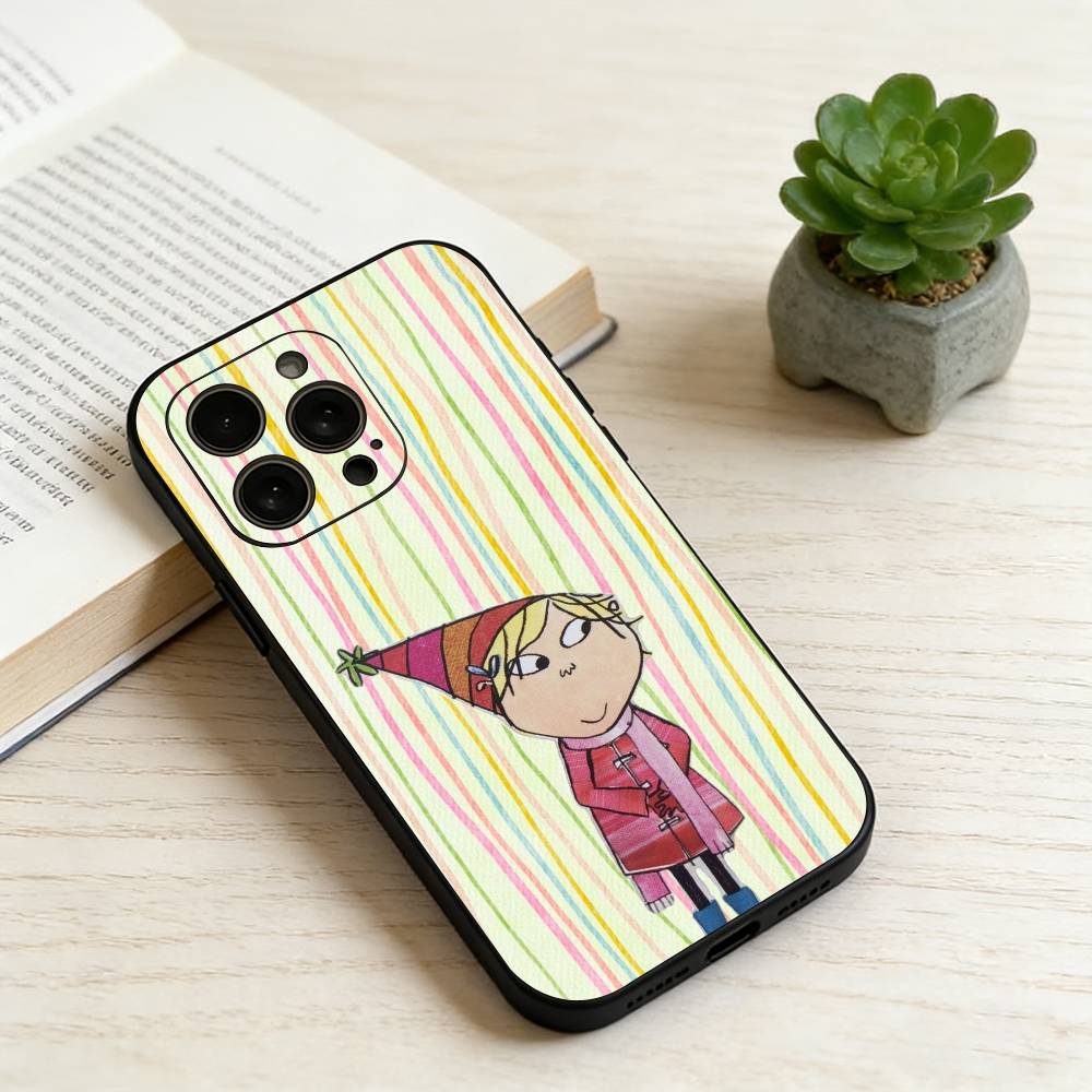 C-Charlie And Lola  Phone Case For iPhone 17, 16,15,14,13,12,11 Plus,Pro Max, Others Soft Black Cover iPhone12PRO