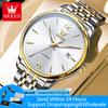 OLEVS 6741 Men's Watches Simple Fashion Calendar Waterproof Luminous Automatic Mechanical Watches For Man Original Luxury Watch