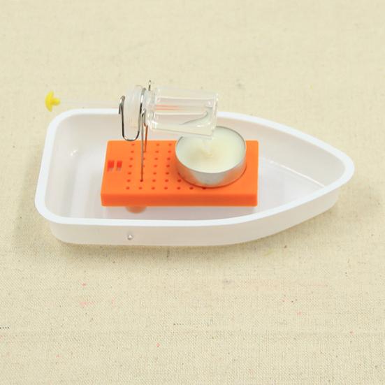 Klassisches Hitze Dampf Kerzenboot Angetriebenes Schnellboot Wissenschaftliches Experimentierspielzeug