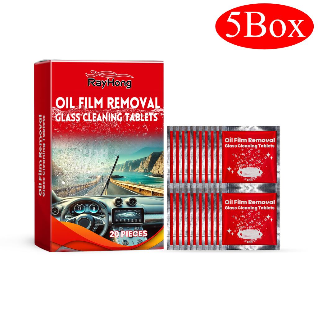 Solid Cleaner Car Windscreen Cleaner Effervescent Tablet Auto Wiper Glass Solid Cleaning Concentrated Tablets Detergent