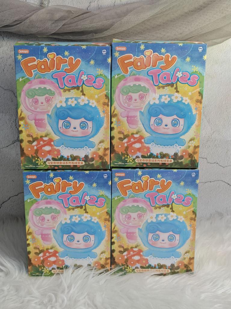 Genuine Q.Kid Fairy Tale Series Vinyl Plush Blind Box Cute Doll Model Decorative Pendant Collection Toy Mystery Box Child Gift
