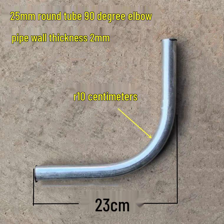 Pozinkovaný 90° kolenový držák pro čtvercovou trubku pro svařování