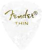 Fender 8 Pieces Teardrop Thin Guitar Picks Assorted Colors