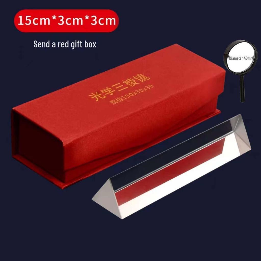 Regenbogen Optisches Glas Prisma für Fotografie & Physikunterricht - Erhältlich in großen & kleinen Größen.