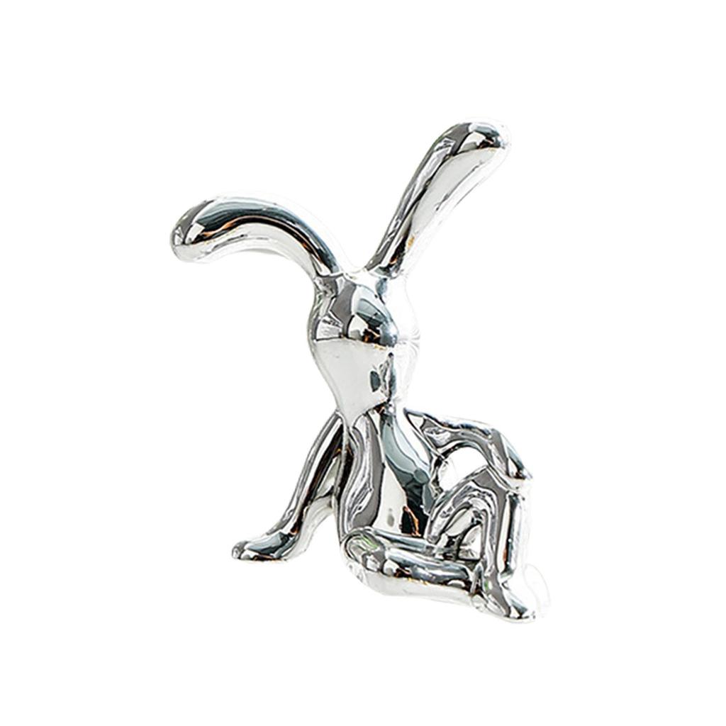 Figurine for Living Room Coffee Table, Mini Electroplated Girls