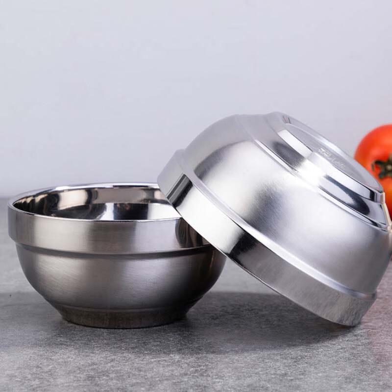 

YUZUN 304 Stainless Steel Double-Layer Insulated Bowl 12CM