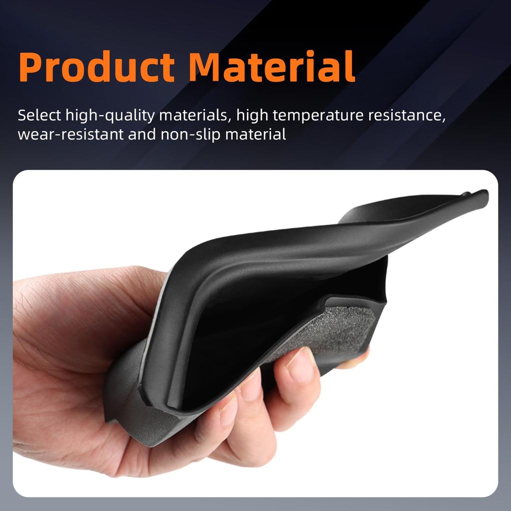 FDAIUN Förvaringslåda för Armstöd i Bildörr Passar Mazda CX-60 (2022-2025) CX-70/CX-80/CX-90 (2024-2025), Silikon,