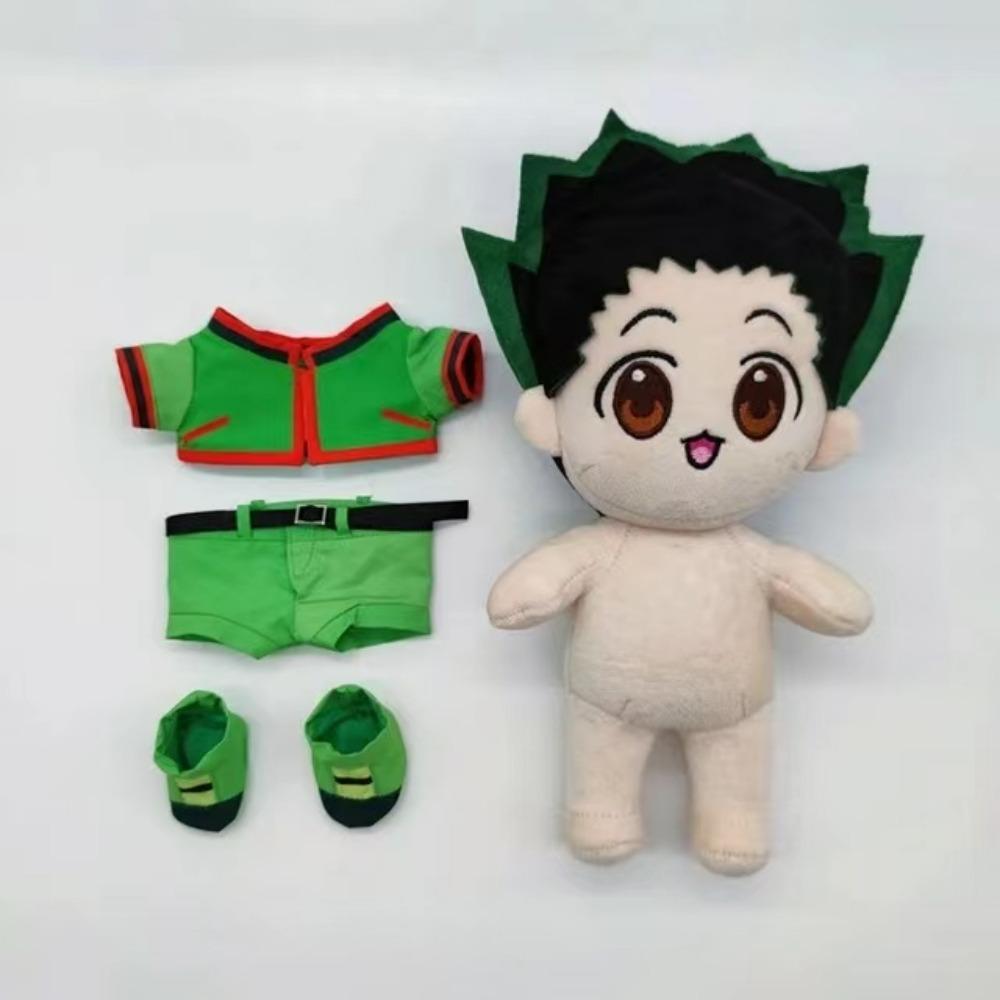 Plush Doll Killua Zoldyck Gon Freecss Kurapika Hisoka Zoldyck Anime Cosplay Stuffed Toys Kids Birthday Gift