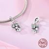 Groom And Bride Holding Heart Charms Copper Valentine'S Day Dangle Pendant Fit Bangle Bracelet Diy Jewelry