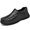 Men's Leather Shoes Slip On Casual Shoes