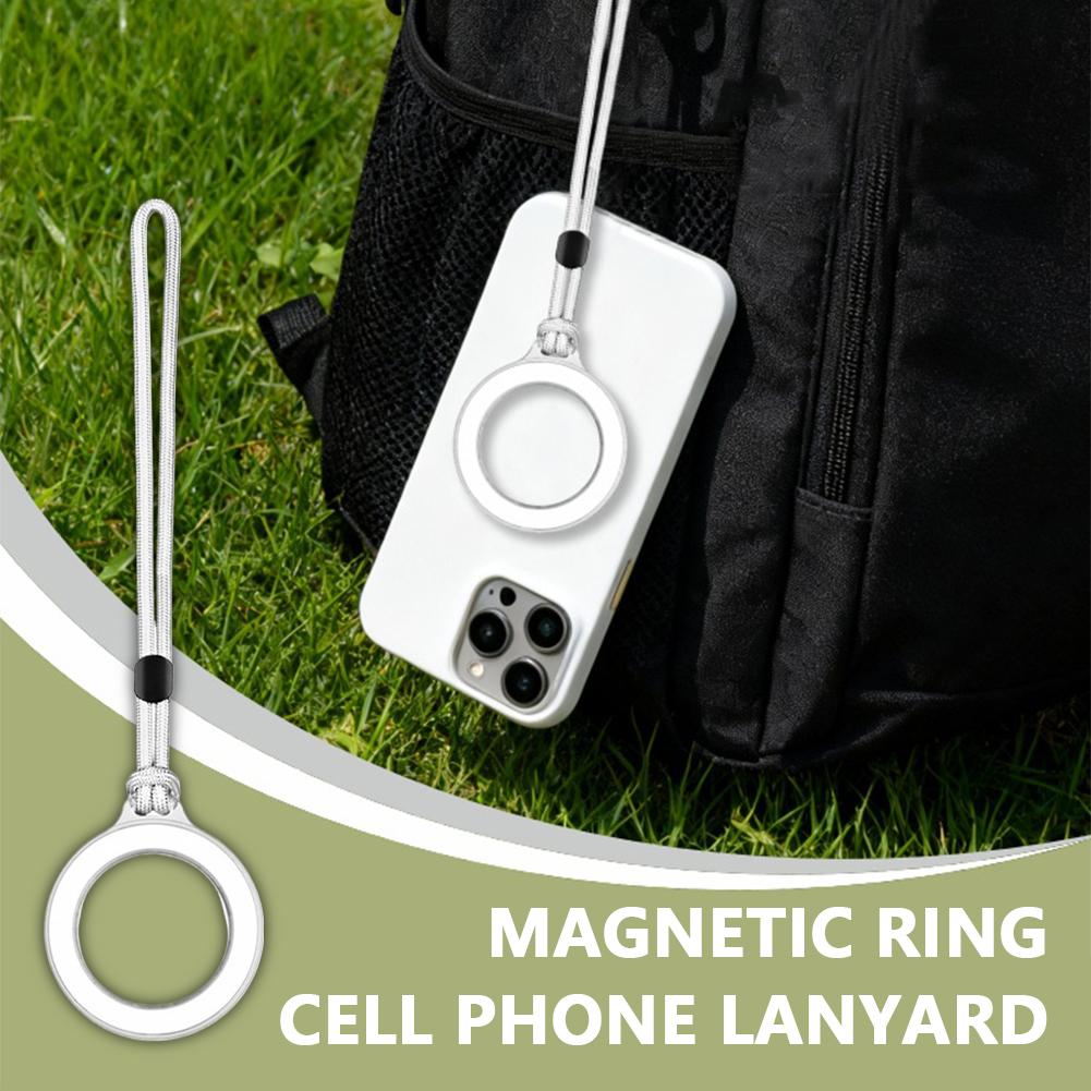 Oboustranná magnetická šňůrka na telefon Pro Magsafe Pro iPhone Držák s kroužkem Stojan Proti ztrátě Pásek Držák na smartphone