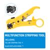 Multi-functional Electric Stripping Knife Pliers Tools Coaxial Cable Wire Pliers Cutter Striper For UTP/STP RG59 RG6 RG7 RG11