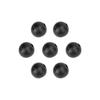 100PCS Silicone Fishing Rig Beads 8mm Diameter Fishing Shock Beads  For Carp Fishing