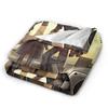 Skibidi Toilet Speakerman Flannel Blankets Winter  Warm Throw Blanket for Boy Girl Couch Chair Comfortable Bedspread Sofa Bed