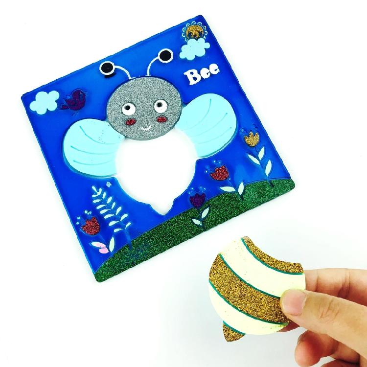 Animals Silicone Mold Puzzle Preschool Kids Baby Puzzles Cartoon Resin Mold Gift