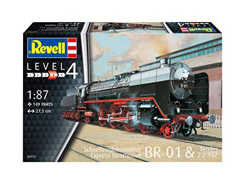 German Revell 1/87 BR1 & Tender 2'2" T30 02172 Plastic Model