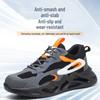 Unisex Summer Steel Toe Work Shoes: Lightweight, Anti-Smash, Anti-Puncture, Wear-Resistant Sole