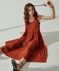 VIKINI VENDER Molly'S Strap Tiered Long Dress
