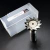 High Speed Steel Ultra Hard Straight Shank Multi Blade Dovetail Groove Milling Cutter, a Double-edged Tool for Machining