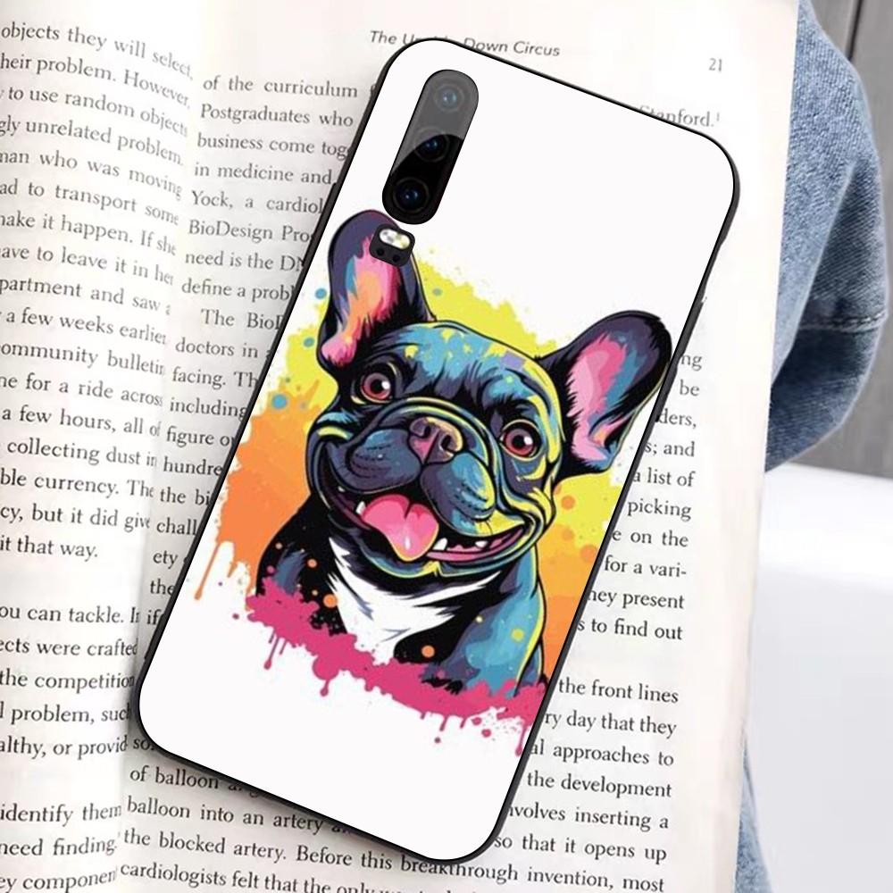 French Bulldog Dog Pug Phone Case For Huawei Honor 10 Lite 9 20 7A 9X 30 50 60 70 Pro Plus Soft Silicone Cover