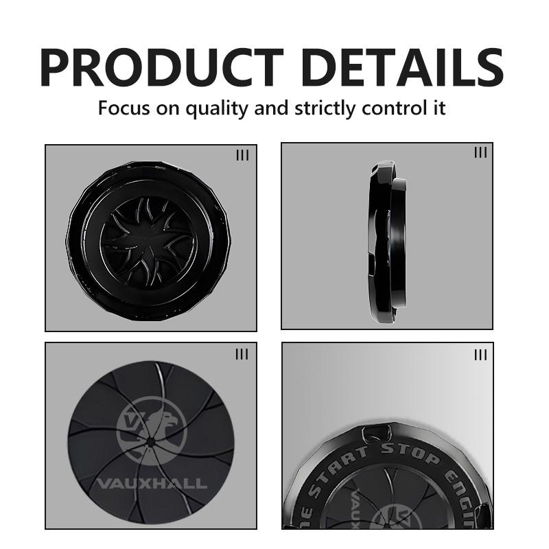 Interior One-touch Start Button Cover Car Ignition Starter Protective Cover For Vauxhall VXR8 Vivaro Corsa Insignia Tigra Zafira