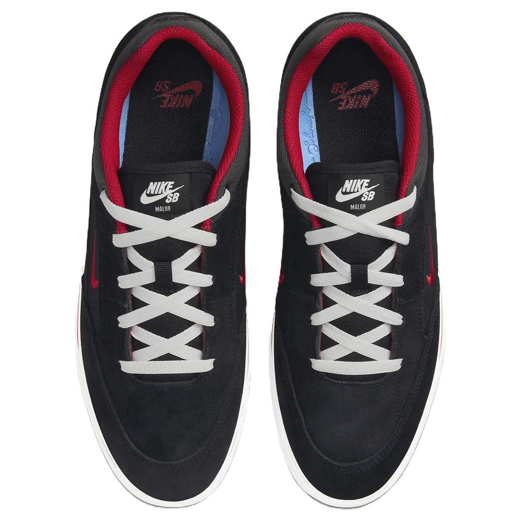 Nike Sb Malor Black Anthracite Gym Red Skateboard Shoes FV6064-003