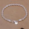 Copper Color 4mm Chain Male Twisted Rope Necklace Bracelets Fashion Women Men Copper High Quality Jewelry Set