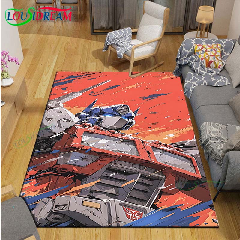 2025 Fashion 3D Cartoon Character Deform Printed Carpet Living Room Anti-Skid Area Rug Kids Bedroom Mats Yoga Mat Carpet Decor