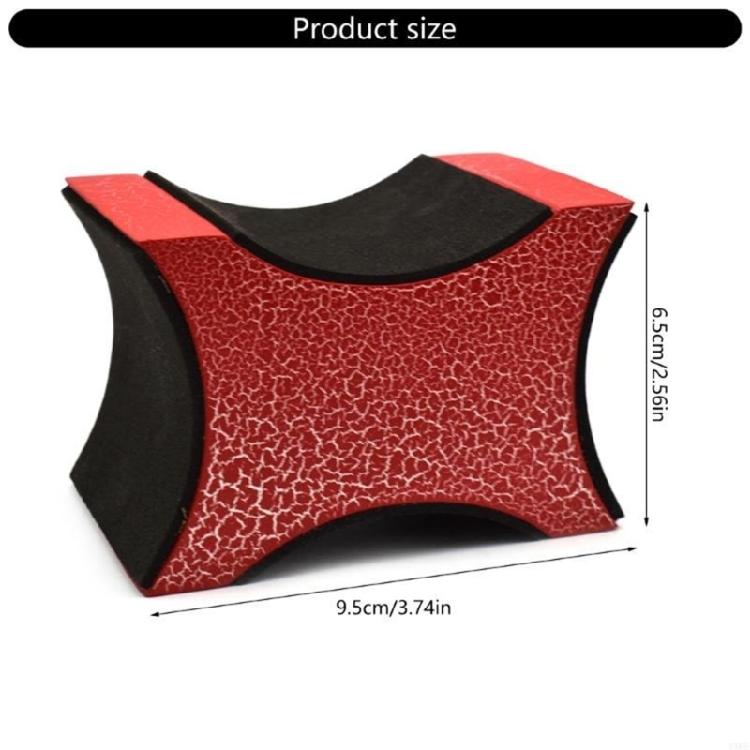 Ergonomic Guitar Neck Stabilizer Crack Proof Bakelite Construction Wood Texture for Professional Maintenance Use