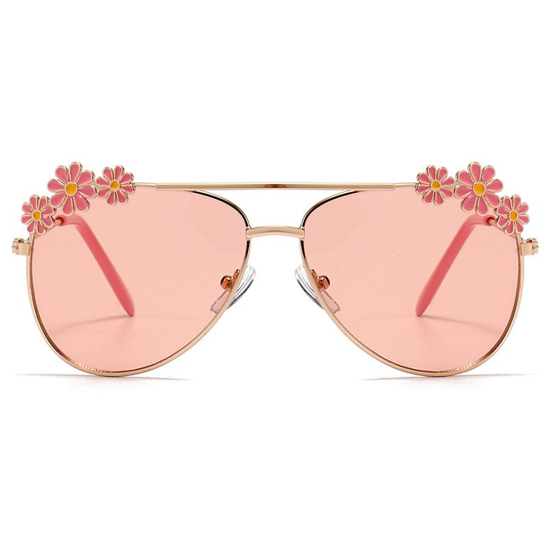 2026 Decorative Mirror Boys And Girls Beach Vacation Glasses Frame Children's Kids Sunglasses
