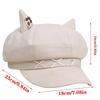 Lovely Bowknot Cats Ear Toddler Hat Durability Easy Wash Polyester Fabric Comfortable For Boys Girls 0 6 Years