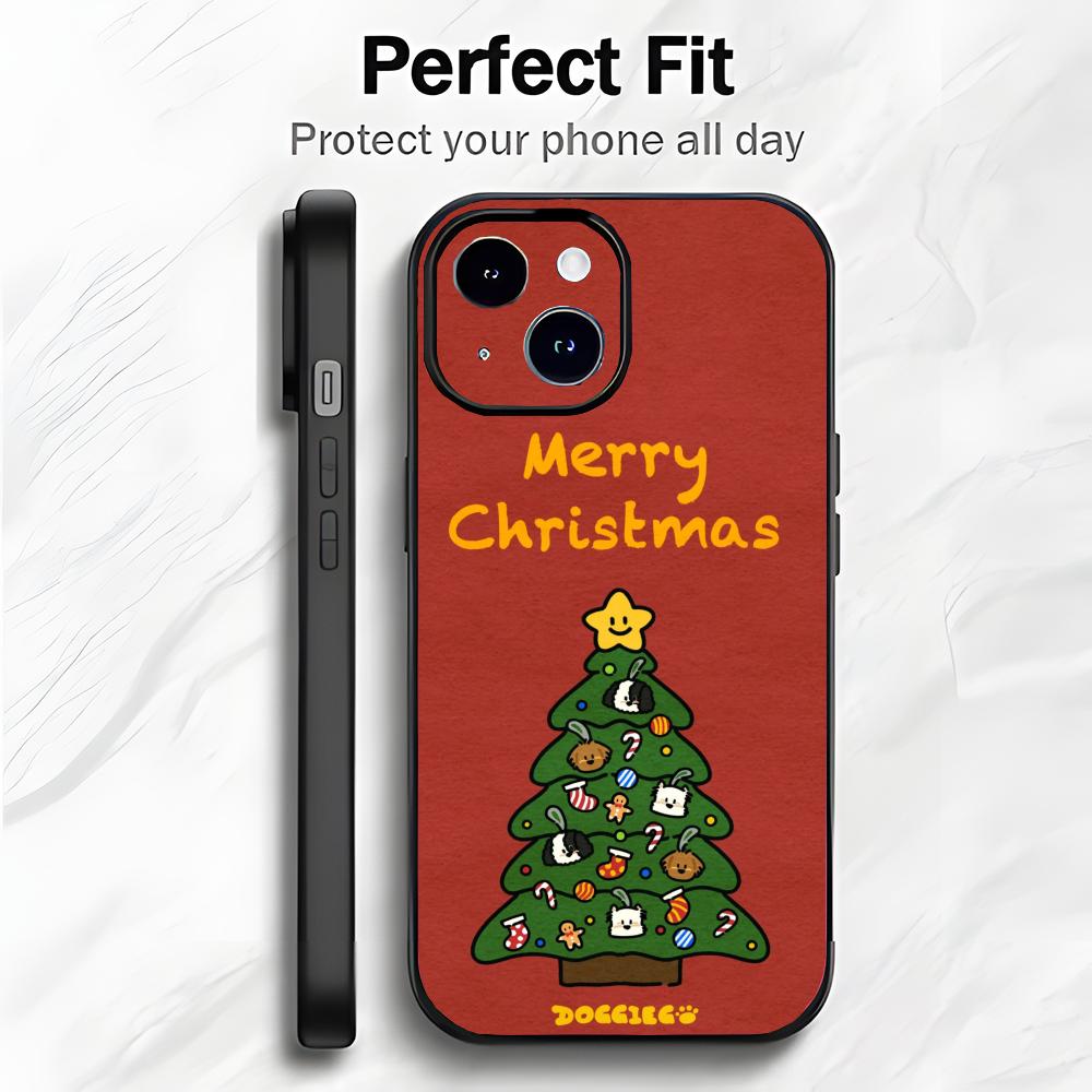 Christmas 1 Cute Holiday Design Art Phone Case Phone Case Soft Packaging Lightweight For iPhone17 16 15 14 13ProMax