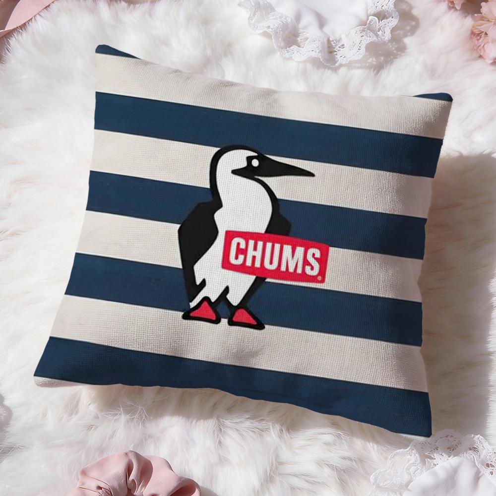 Fashion C-Chums Cushion Cover Premium Comfort Reversible Pillow Cove -Two in One Design for Any Room & Car Interior