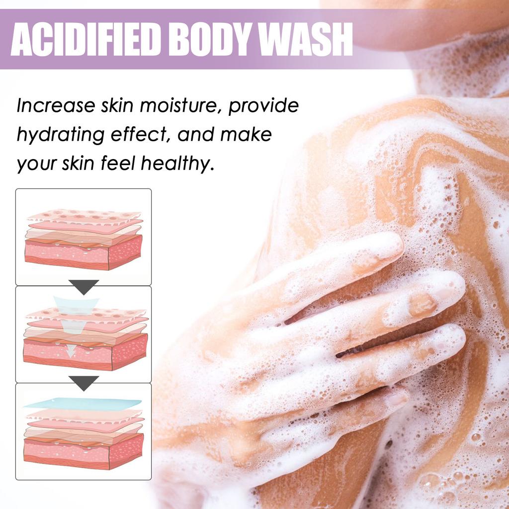 1 pièces Gel douche lavande sauge 100ml pour le nettoyage du corps, rétention de parfum longue durée, Gel douche hydratant et soin de la peau