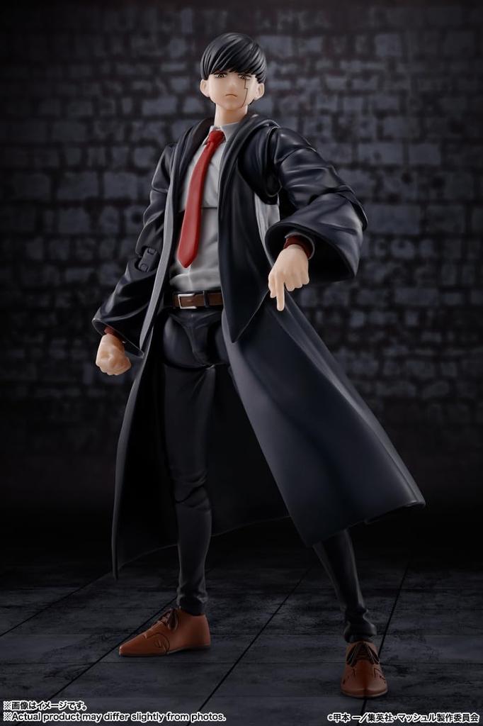 TAMASHII NATIONS MASHLE Mash Burnedead S.H.Figuarts 150mm PVC/ABS Painted Action Figure