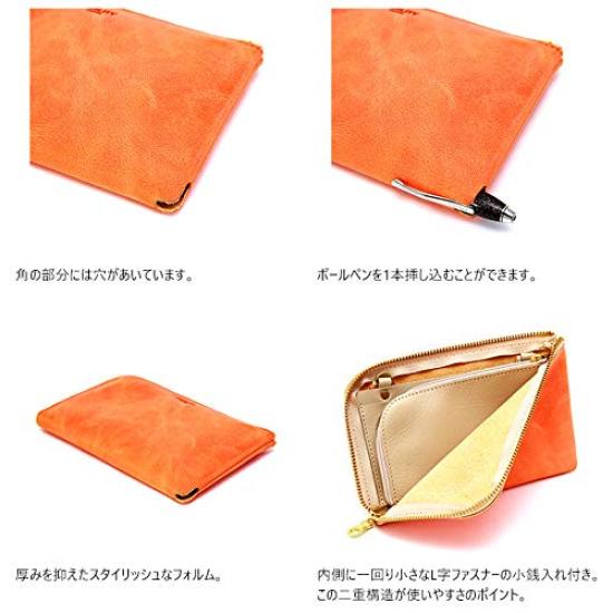 AGILITY affa Wallet with Passport Smartphone Pochette "Voyage" L-shaped Zipper, Case, Case,