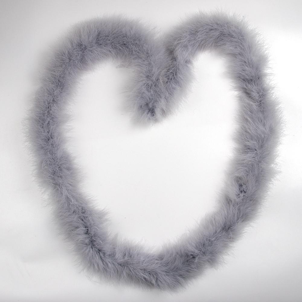 DIY 2Meters Colorful Fluffy Marabou Feather Boa Turkey Feathers for Wedding Party Dress Clothing Decoration Crafts Plumes Shawl 50G